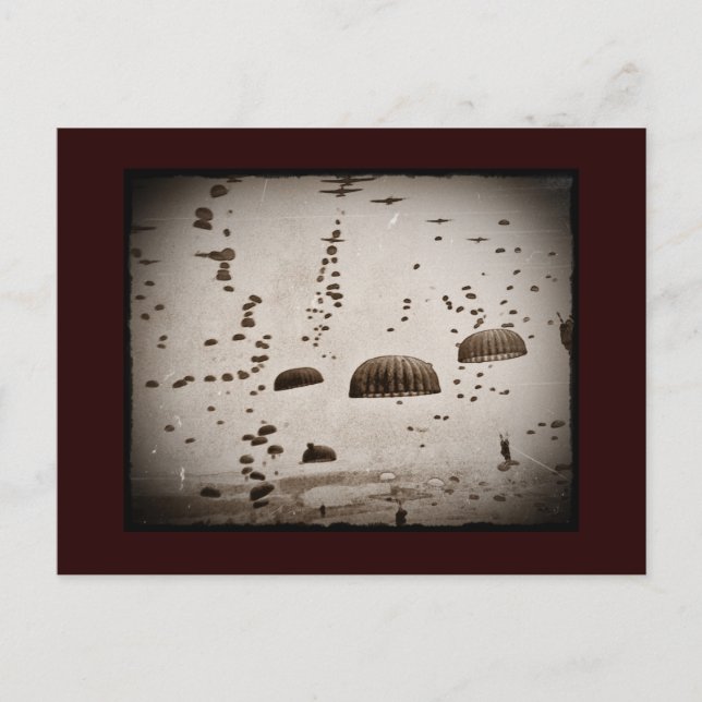 D-Day Landings Assorted Images Postcard (Front)