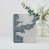 D-Day Operation overlord Military poster. (Standing Front)