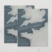 D-Day Operation overlord Military poster. (Front/Back)