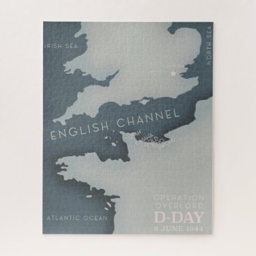 D-Day Operation overlord Military poster. Jigsaw Puzzle D-Day Operation overlord Military poster. Jigsaw Puzzle
