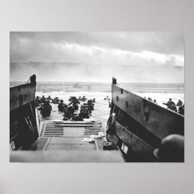 D-Day Poster - Omaha Beach (Front)