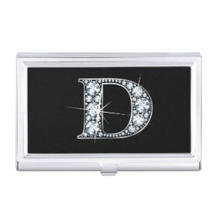 D "Diamond Bling" Case For Business Cards
