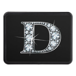 D "Diamond Bling" Tow Hitch Cover