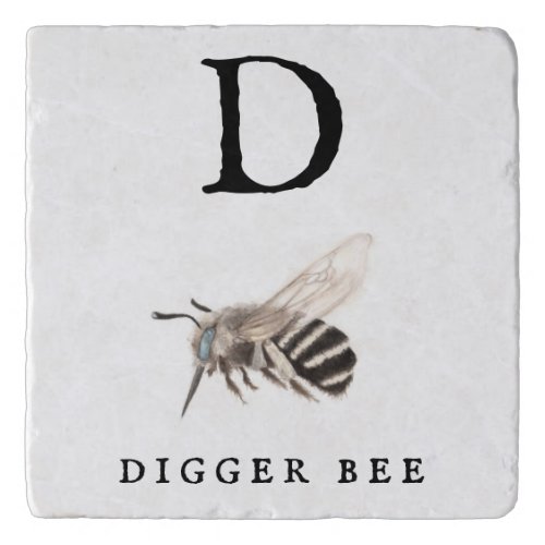 "D" Digger Bee Trivet