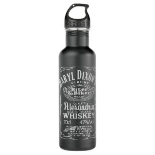 D. Dixon's Whiskey Alexandria Georgia ZOMBIE  DEAD Stainless Steel Water Bottle