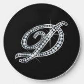 D Faux "Diamond Bling" Wireless Charger (Front)