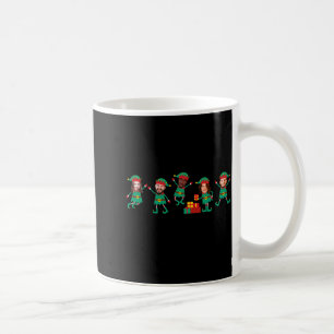 D Funny Face Photo Christmas Elf Coffee Mug