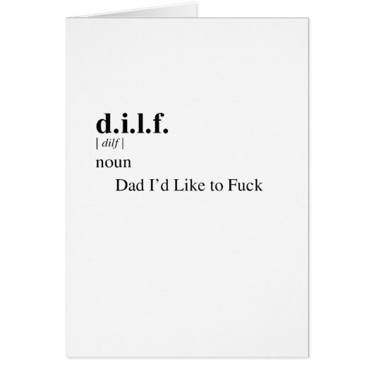 D.I.L.F. CARDS (Front)