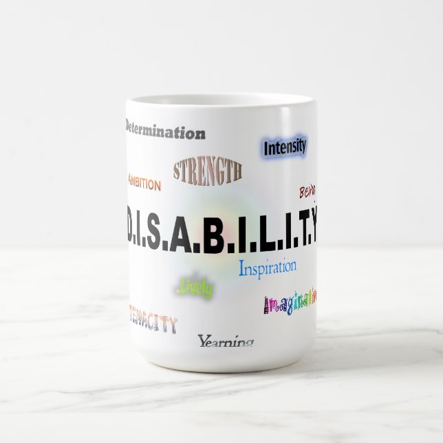 D.I.S.A.B.I.L.T.Y. TRAVEL MUG (Center)