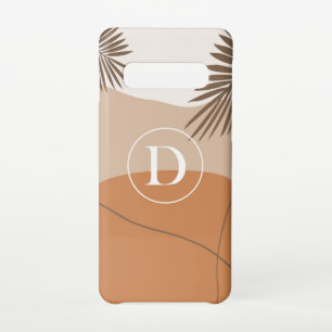 D - Initial Monogram Letter D Abstract Design Samsung Galaxy S10 Case