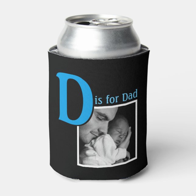 D is for Dad Can Cooler (Can Front)