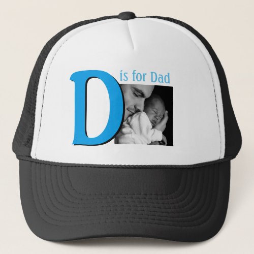 D is for Dad Trucker Hat
