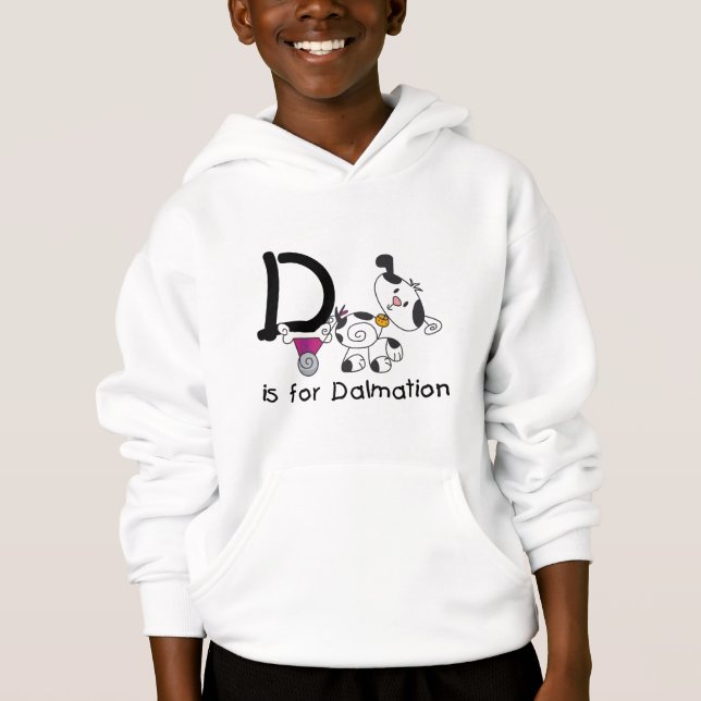 D is for Dalmation T-shirts and Gifts (Front)