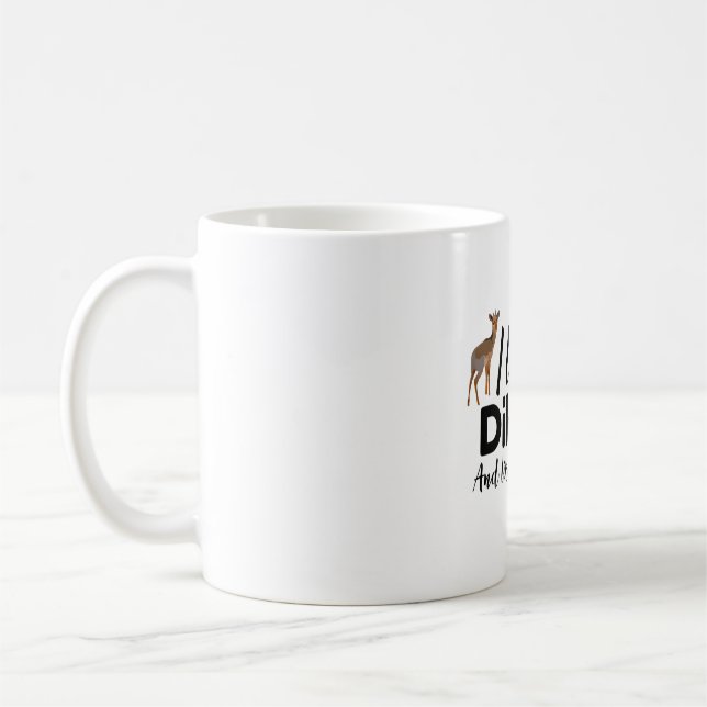 D is for Dik Dik Coffee Mug (Left)