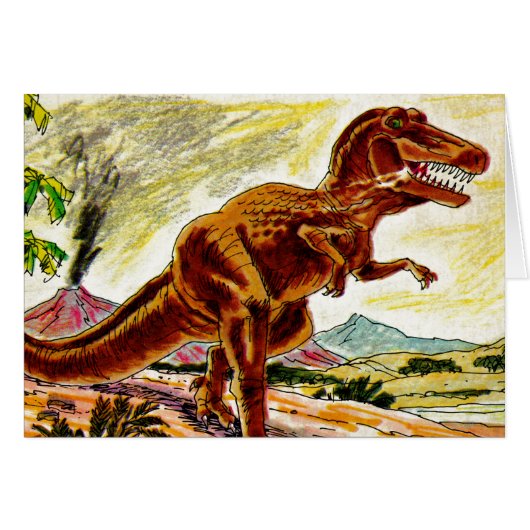D is for Dinosaur Cards (Front Horizontal)