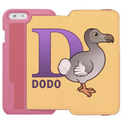 D is for Dodo Incipio Watson™ iPhone 6 Wallet Case