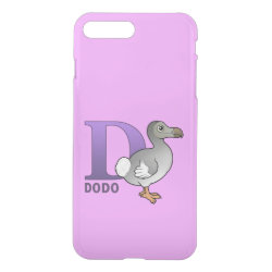 D is for Dodo Uncommon iPhone 7 Plus Clearly™ Deflector Case
