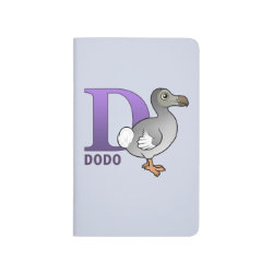D is for Dodo Pocket Journal