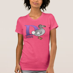D is for Dodo Women's American Apparel Fine Jersey Short Sleeve T-Shirt