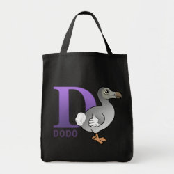 D is for Dodo Grocery Tote