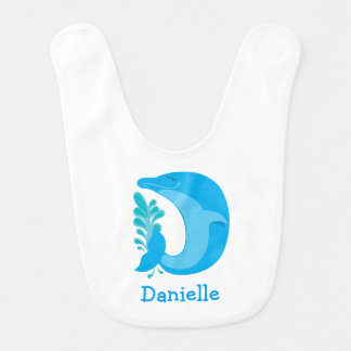 D is for Dolphin Bib