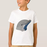 D is for Dolphin T-Shirt<br><div class="desc">D is for Dolphin, Dolphin Playful and Intelligent Marine Mammal Illustration</div>