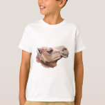 D is for Dromedary Camel T-Shirt<br><div class="desc">D is for Dromedary Camel, Dromedary Camel Majestic Desert Mammal Wildlife Illustration</div>