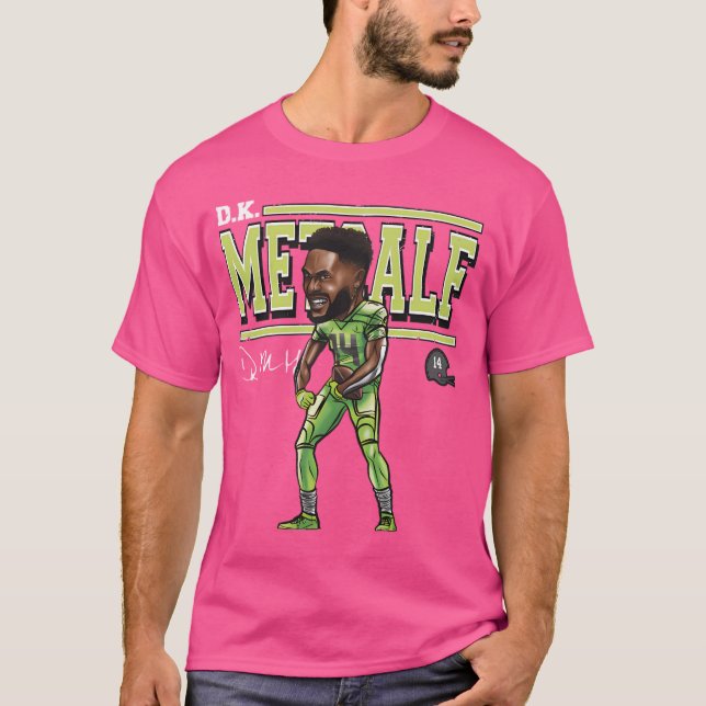 D.K. Metcalf Cartoon T-Shirt (Front)