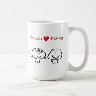 "D-Koala heart P-Dawg" Coffee Mug