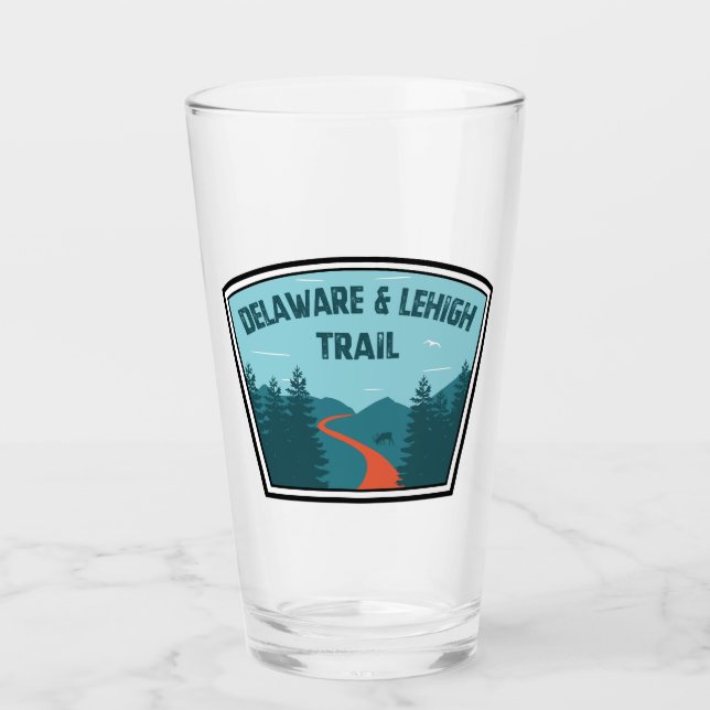 D&L Trail Pennsylvania Glass (Front)