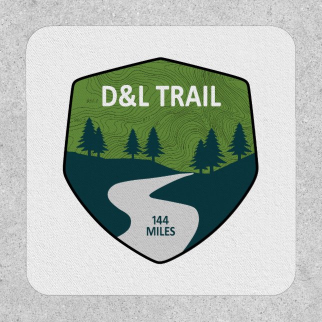D&L Trail Pennsylvania Patch (Front)
