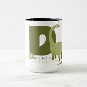 D like Diplodocus Mug