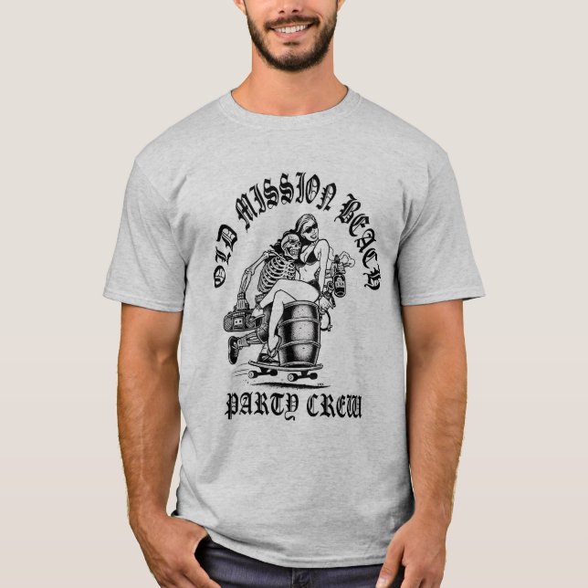 D MB Party Crew Color T-shirt (Front)