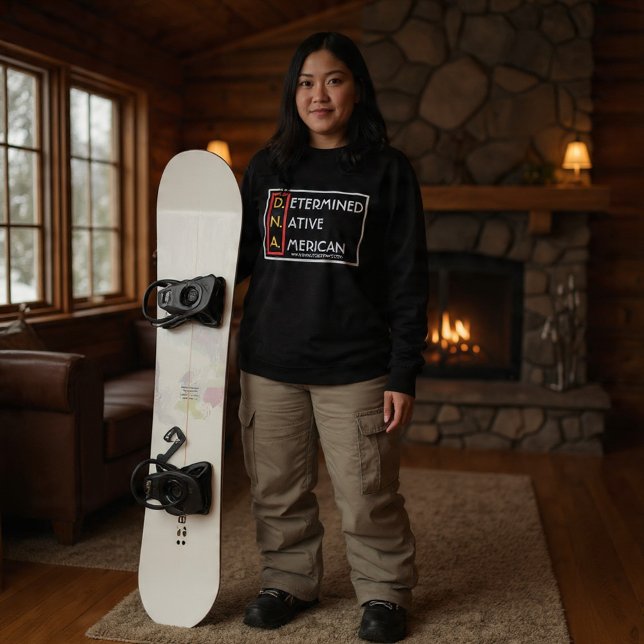 D.N.A. (RYBW) - Determined Native American T-Shirt (Creator Uploaded)