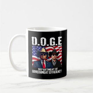 D.O.G.E Department Of Government Efficiency Coffee Mug