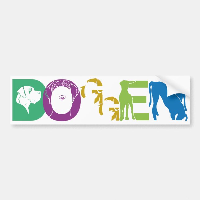 D O G G E N BUMPER STICKER (Front)