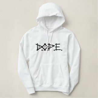 D.O.P.E. EMBROIDERED HOODIE