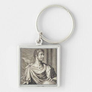 D. Octavius Augustus (63 BC - 14 AD) Emperor of Ro Keychain