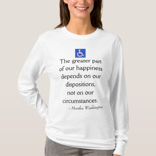 DR _ Martha Washington Quote T_Shirt