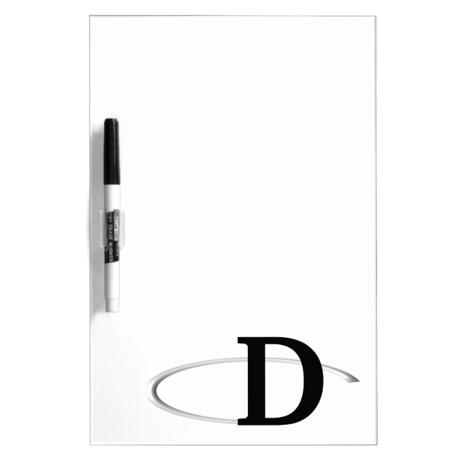 D Ring Dry Erase Board (Front)
