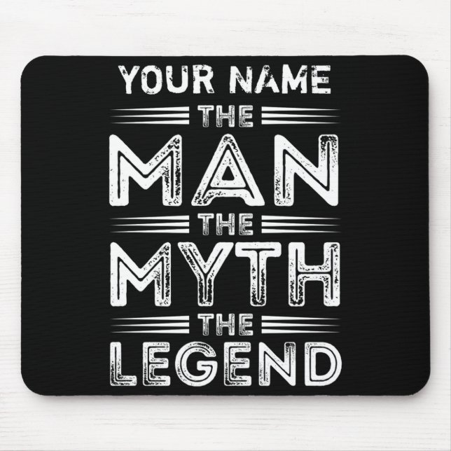 D The Man The Myth The Legend  Mouse Pad (Front)