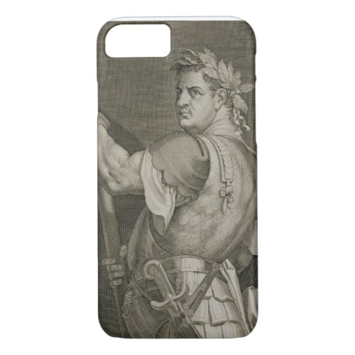 D Titus Vespasian Emperor of Rome 79_81 AD engrav iPhone 87 Case