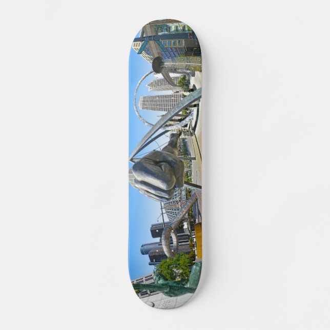 d-town jungle skateboard deck (Front)