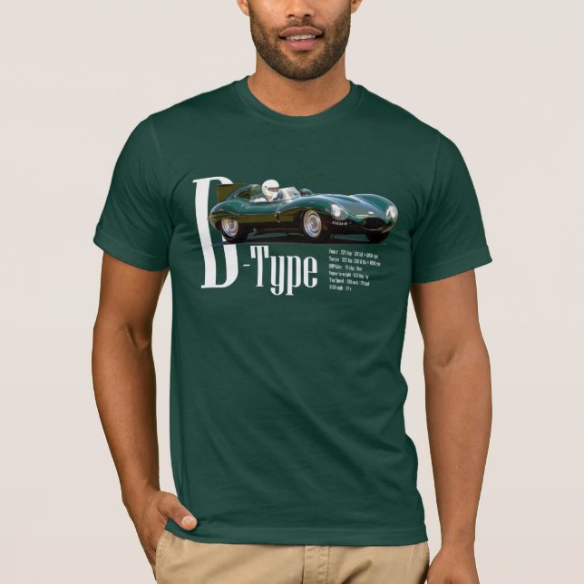 D-Type Jaguar T-Shirt (Front)