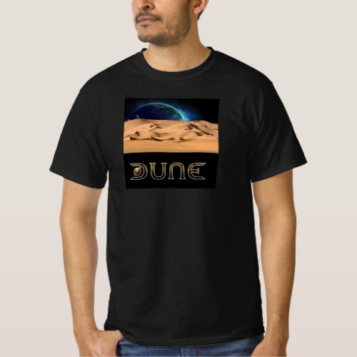 DUNE _ A science fiction work that creates a cu T_Shirt