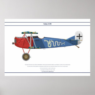 D.VII Jasta 15 3 Poster