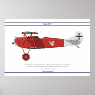 D.VII Jasta 18 Poster