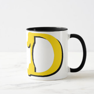 D (Yellow) Mug