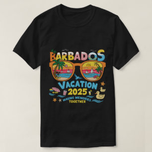 DA60-Barbados Vacation 2025 Memories Matching T-Shirt