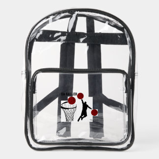 Da Baller Clear Stadium Bag